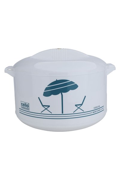 Alsaif Gallery Al Saif Gallery plastic food container (cello), 10 liters - white