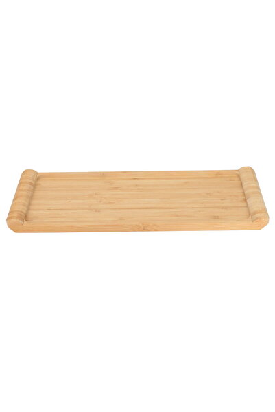 Alsaif Gallery Al Saif Gallery wooden sweet serving dish, 2 x 17 x 47 cm, rec...