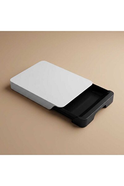 Alsaif Gallery Al Saif Gallery Plastic Cutting Board, 30 x 22 x 4 cm - Black ...