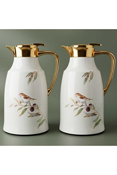 Alsaif Gallery Al Saif Gallery Taghreed thermos set, 0.75/1 liter, two pieces...