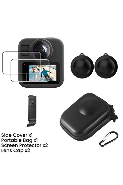 Choice4 E2232-2017-2-2233-B For GoPro MAX 2 Lens Cover Scratch-resistant Lens...