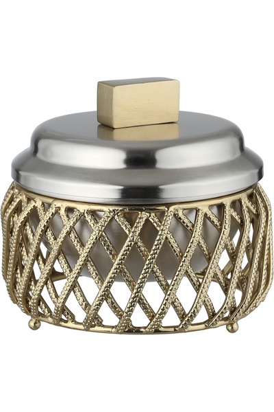 Alsaif Gallery Stainless Steel Bowl with Lid