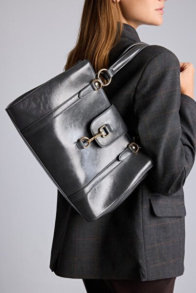DeFacto Women's Gray Shoulder Bag H0995Axns