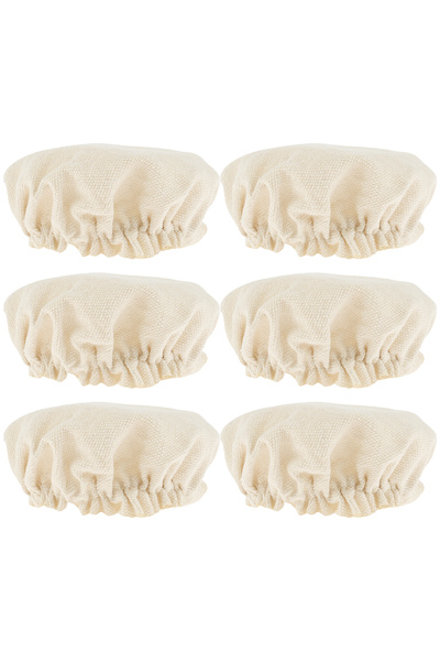 Choice 6pcs 6Pcs Sourdough Starter Jar Covers 7.6cm to 10.1cm Elastic Cloth S...