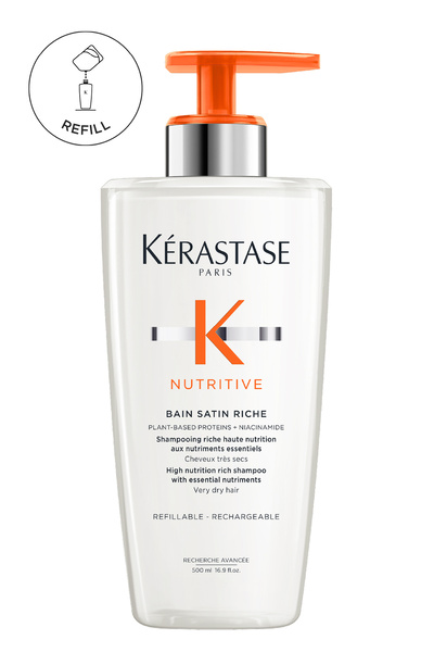 Kerastase Nutritive Bain Satin Riche Kuru Saçlar Için Yoğun Nemlendirici Şamp...