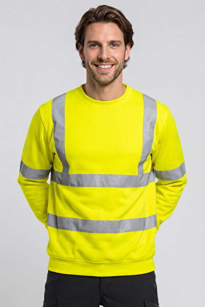 İŞMONT Hi-Vis Reflektörlü Sweatshirt