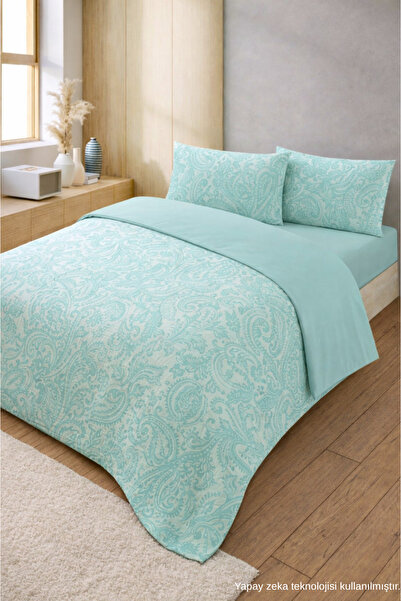 ÇARŞAF DÜNYASI Easy-Iron 100X200 Single Duvet Cover Set (Fitted Sheet, Duvet ...