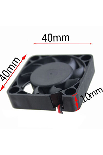 Choice1 NO RGB black 40x40x10mm 3Pin Cooling Fan 5010 DC 12V 3Pin Interface 5...