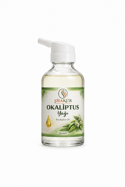 ŞİFAKÜR BİTKİSEL SAĞLIK ÜRÜNLERİ Healing Eucalyptus Oil 100% Pure Natural Aro...
