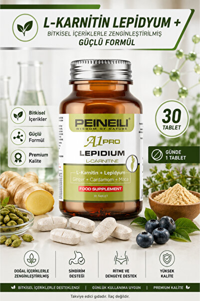 PEINEILI A1 Pro L-Karnitin Lepidyum 30 Tablet
