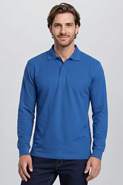 RELAXIA Polo Neck Sweatshirt