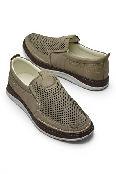 ISPARTALILAR 2354 Full Orthopedic Sole 100% Genuine Leather Men's Shoes Lacel...