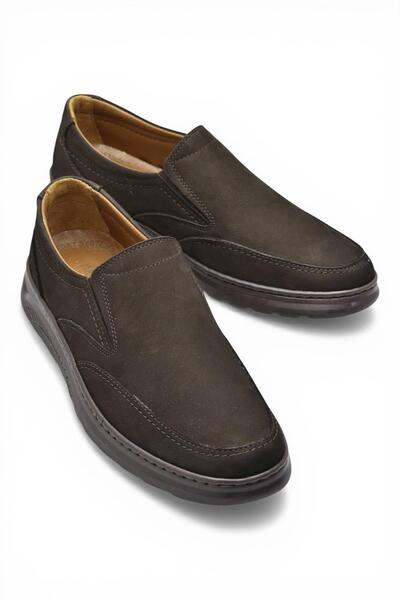 ISPARTALILAR 1387 Full Orthopedic Sole 100% Genuine Leather Men's Shoes Lacel...