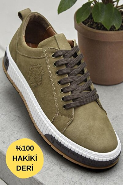 ISPARTALILAR 1177 Orthopedic Sole Daily Genuine Leather Men's Shoes Ready Sol...