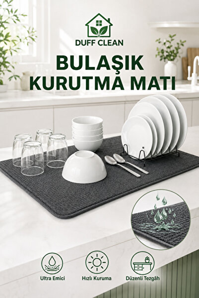 DUFF CLEAN Χαλάκι στεγνώματος πιάτων από μικροΐνες 36*45 εκ. Κάλυμμα στεγνώμα...
