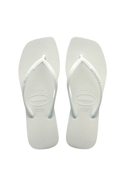 Havaianas Τετράγωνες Λευκές Γυναικείες Παντόφλες 4148301