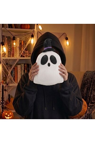 Gift Design Pluș decorativ de Halloween, model fantomă, 18 cm