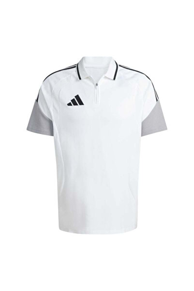 adidas Tricou cu mânecă scurtă cu guler polo pentru bărbați, sport casual, tr...