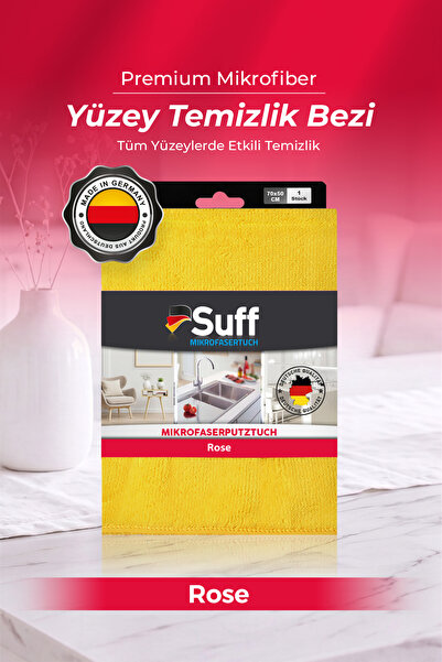 Suff قماش سطح الورد 70x50 أصفر |   أصفر