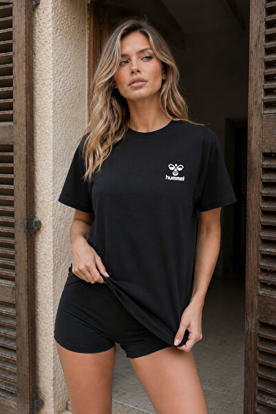 hummel Αθλητικό T-Shirt - Μαύρο - Κανονική εφαρμογή