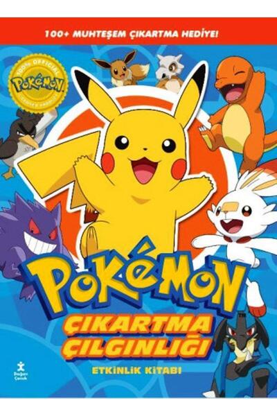 Doğan Çocuk Pokémon - Pikachu Çıkartma Çılgınlığı Etkinlik Kitabı
