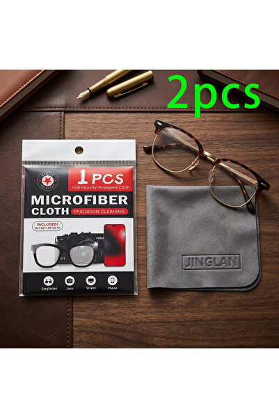 Choice4 WHITE New packaging model glasses cloth,Soft Eyeglasses Cleaning Clot...