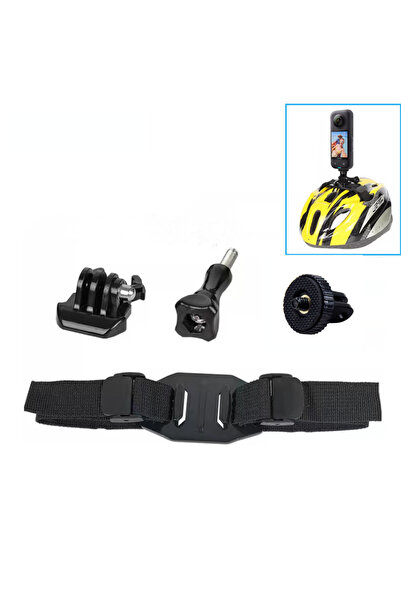 Choice D Action Camera Accessories Adjustable Bike Helmet Strap Head Belt Mou...