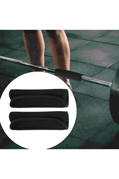 Choice1 Black 2x Pull up Bar Cushion Grips Anti Slip Soft Cover Pads for Dumb...