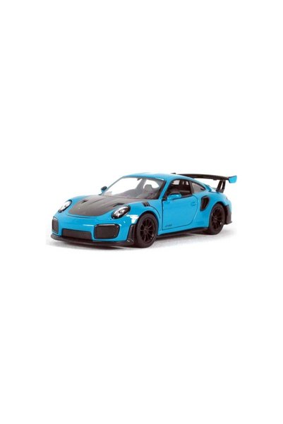 Kinsmart Porsche Gt2 Rs Diecast Pull Back Metal Car 1:34 Scale