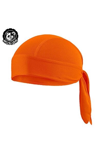 Choice6 Orange Musion Balaclava Pirate Hat for Riding Breathable Mesh Sweat A...