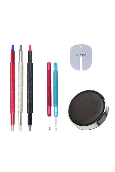 Choice 7pcs Steel Watch Dial Pointer Remover Watch Repair Tool Sets Watch Nee...