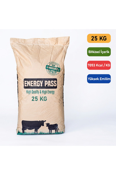 EŞREF ŞEKERLİ Bypass Yağ Energy Pass 7058 Kcal 25 Kg