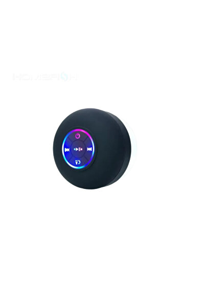 Choice black HOMEFISH 2025 New Bathroom Waterproof Wireless LED Suction Cup M...