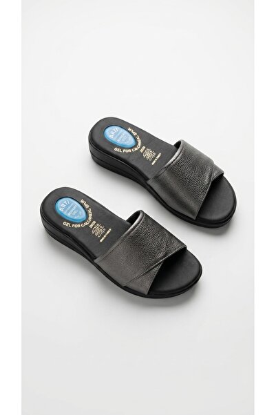 ARTI ARTI AYAKKABI Artı&Jel-5000 Orthopedic Gel Women's Slippers with Heel Sp...
