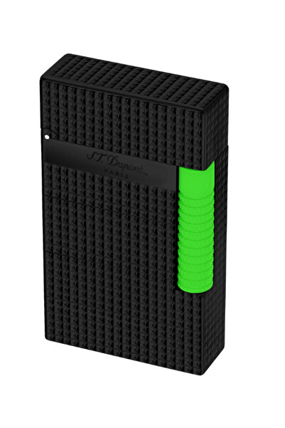 S.T. Dupont Le Grand Diamond Head Neon Green Puro Çakmağı 23072 - TR8347