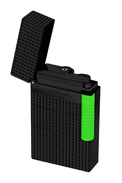 S.T. Dupont Le Grand Diamond Head Neon Green Puro Çakmağı 23072 - TR8347