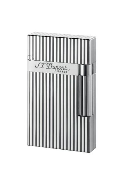 S.T. Dupont Briquet Lignes Verticales Argent Puro Çakmağı 16817 - TR1102
