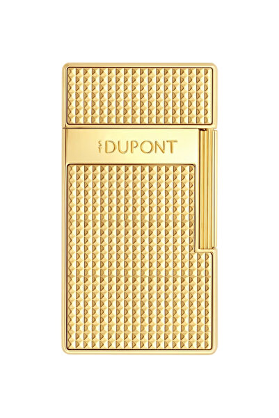 S.T. Dupont Biggy Golden Diamond Head Puro Çakmağı 28119 - TR9140