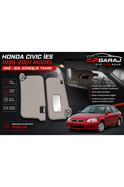 EP GARAJ OTOMOTİV HONDA İES CİVİC 1996-2001 MODEL UYUMLU İÇ GÜNEŞLİK