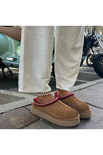 YNS STORE Ugi Italian Material Non-Slip Sole Tan