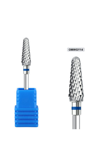 Choice6 14 1pcs Tungsten Steel Nail Cuticle Drill Bits Carbide Rotate Electri...