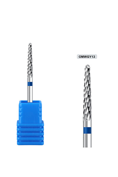 Choice7 13 1pcs Tungsten Steel Nail Cuticle Drill Bits Carbide Rotate Electri...