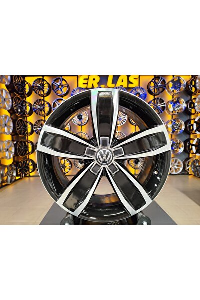 Volkswagen 4 Adet ORIJINAL 7.5*17 5*112 ET40 57.1 BLACK MACK JANT REVİZE EDİL...