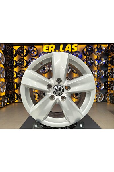 Volkswagen 4 Adet ORIJINAL 6*16 5*112 ET50 57.1 SILVER JANT REVİZE EDİLMİŞ (T...