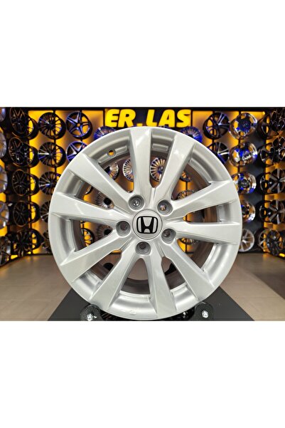 Honda 4 Adet ORIJINAL 6*16 5*114.3 ET45 64.1 SILVER JANT REVİZE EDİLMİŞ (Takım)