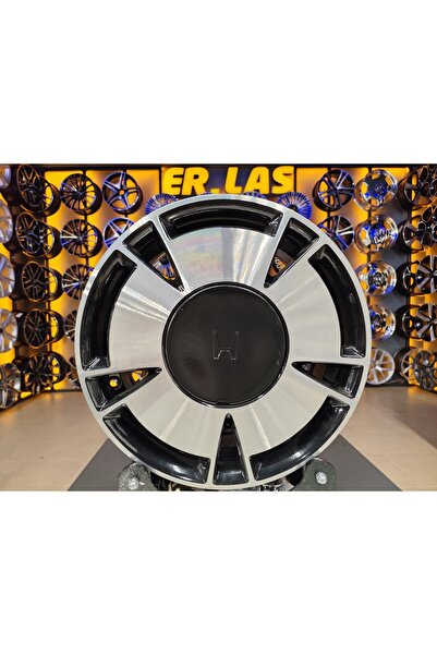 Honda 4 Adet ORIJNAL 6*15 5*114.3 ET45 64.1 BLACK MACK JANT REVİZE EDİLMİŞ (T...