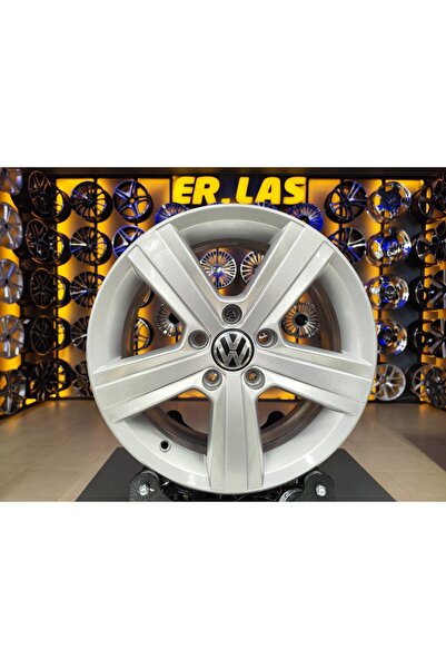 Volkswagen 4 Adet ORIJINAL 6.5*16 5*112 ET46 57.1 SILVER JANT REVİZE EDİLMİŞ ...