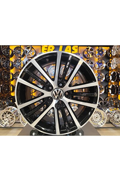 Volkswagen 4 Adet ORIJINAL 7*17 5*112 ET54 57.1 BLACK MACK JANT REVİZE EDİLMİ...