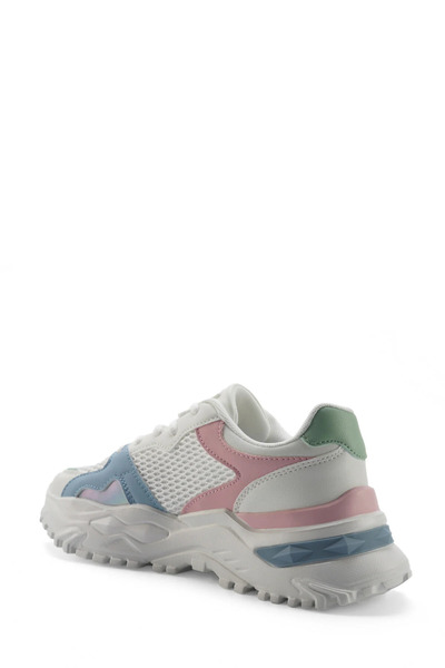 lumberjack Sneakers de damă Chuke 5fx alb