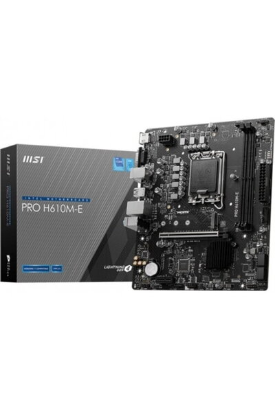 MSI Placă de bază PRO H610M-E, Intel H610, Socket 1700, mATX